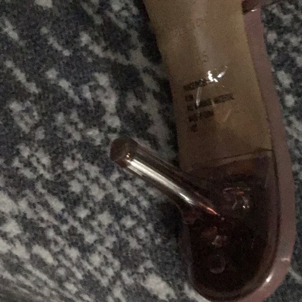 Nine West Brown Clear Sandals - Picture 7 of 12